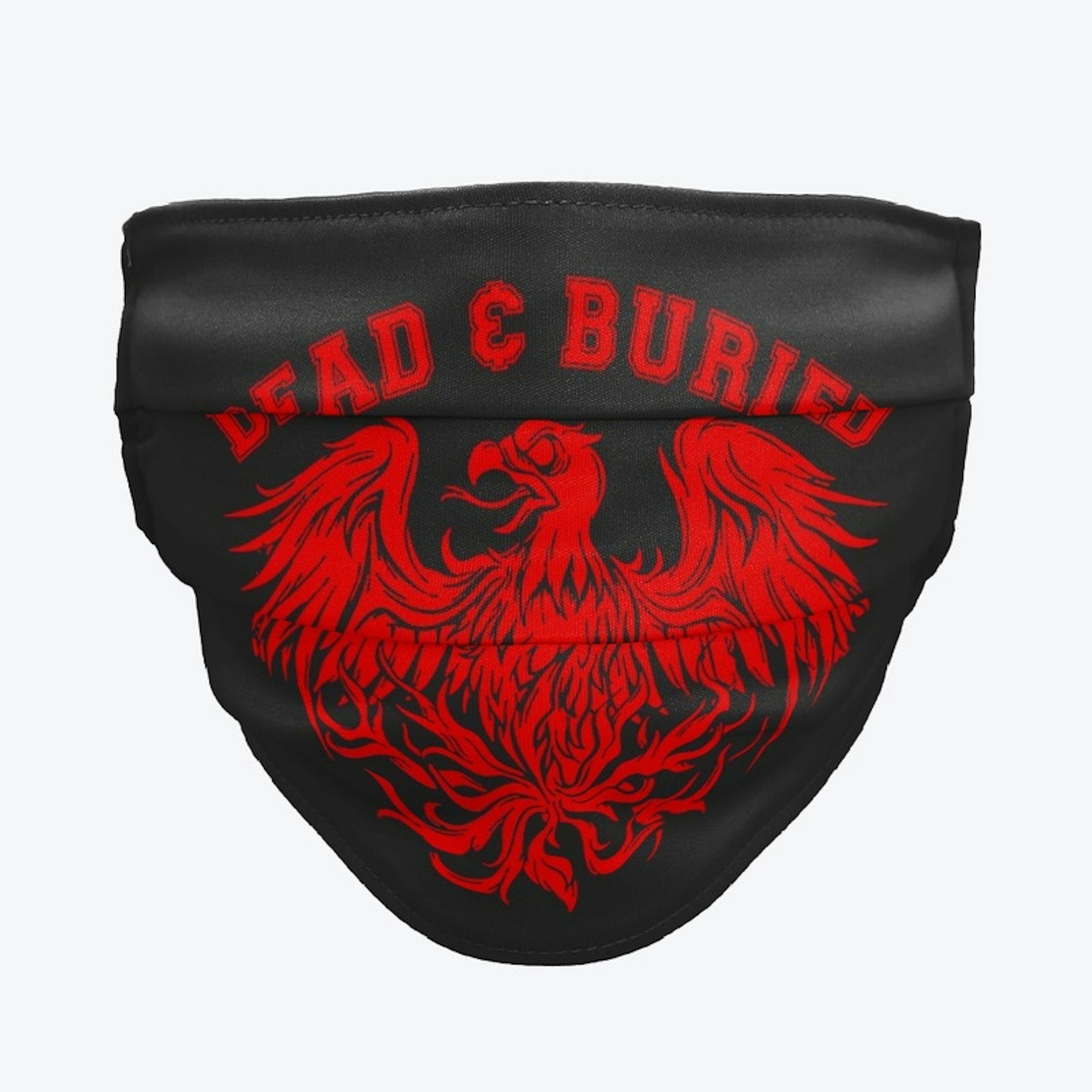 D&B red logo mask