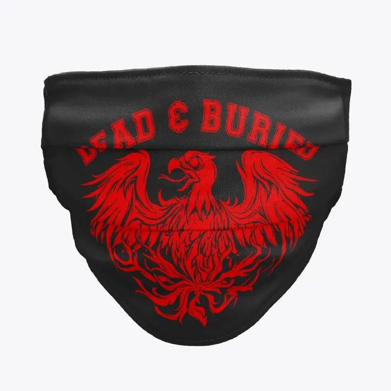 D&B red logo mask